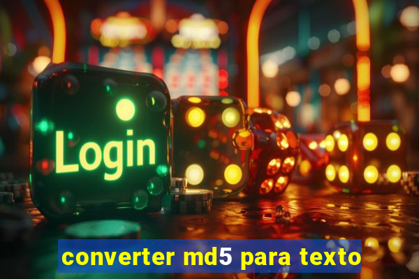 converter md5 para texto